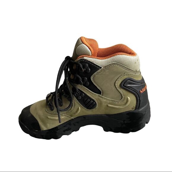 MERRELL Women’s Lace Up Hiking Ankle Boot
Green Black 9 - Picture 3 of 10